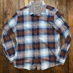 Eddie Bauer Classic Fit Mens Flannel Size Large